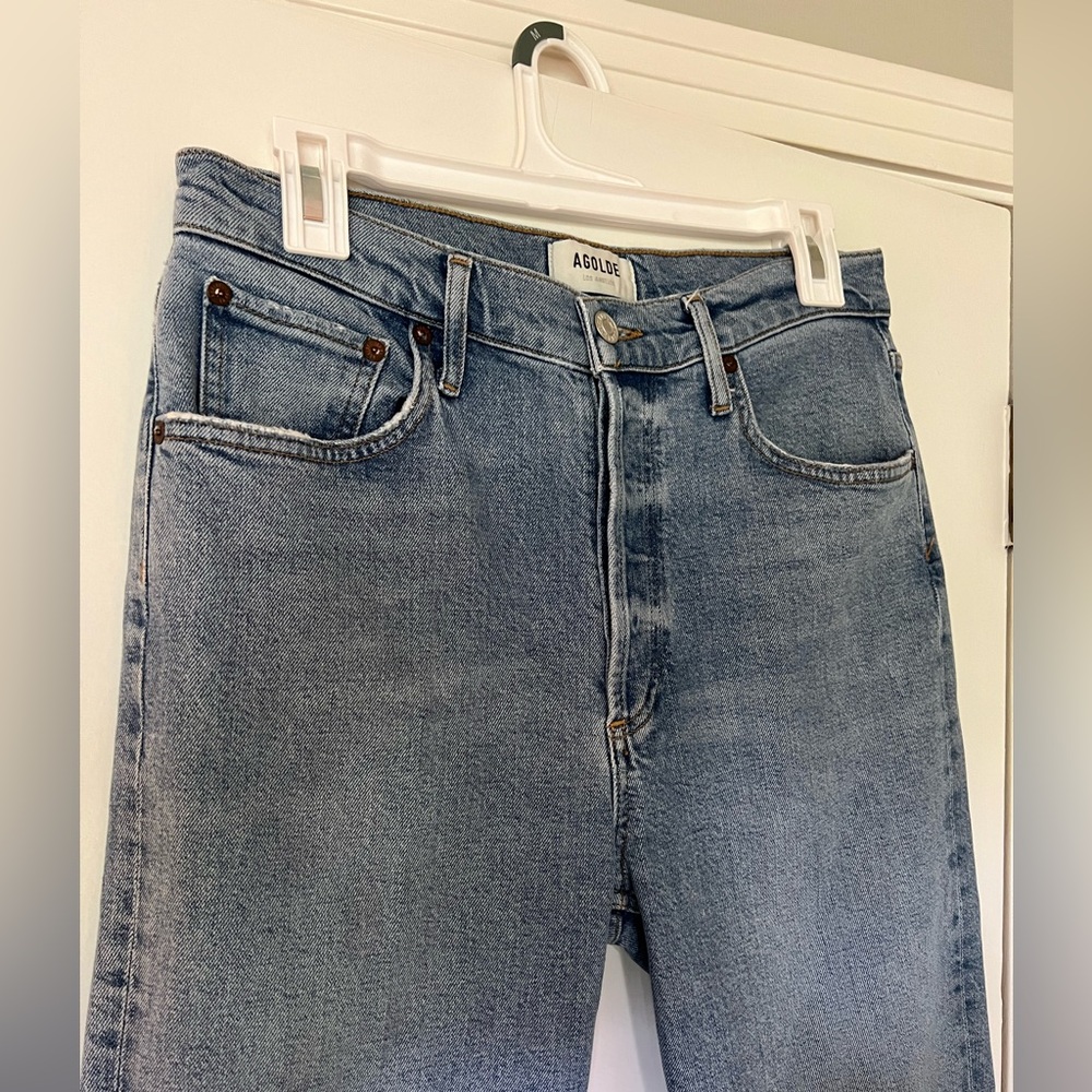 AGOLDE Riley High Waisted Jeans - Picture 2 of 7